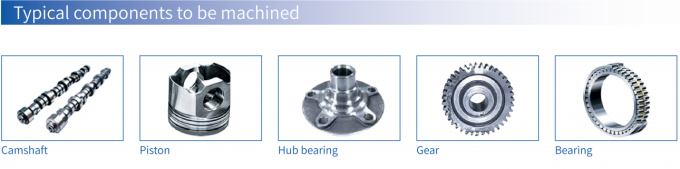 FANUC 고직성 고토크 CNC 라트 HTC40B 45도 통합 기울기 침대 금속 CNC 라트 7