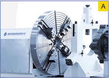 SMTCL 무거운 CNC 턴 5000mm HTC125500 수평 평면 침대 CNC 무거운 턴 1