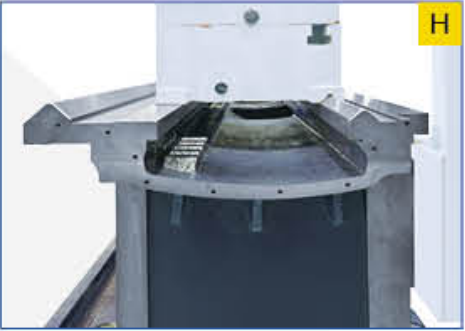 SMTCL 무거운 CNC 턴 5000mm HTC125500 수평 평면 침대 CNC 무거운 턴 8