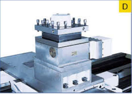 SMTCL 무거운 CNC 턴 5000mm HTC125500 수평 평면 침대 CNC 무거운 턴 4