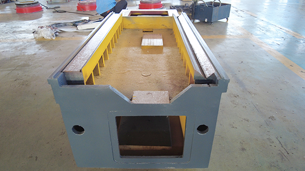 회전 원 테이블 HDMK380 CNC 수평 표면 썰기 기계 3