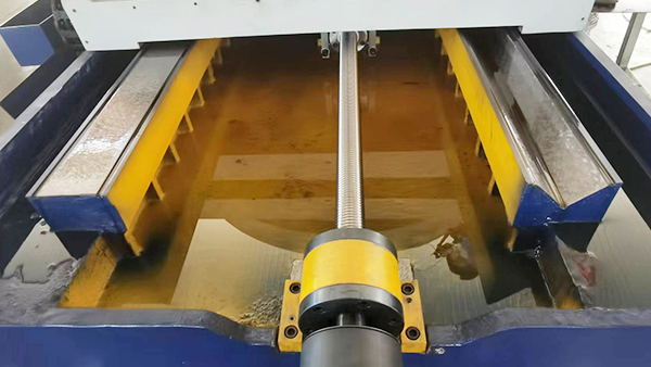 회전 원 테이블 HDMK380 CNC 수평 표면 썰기 기계 4