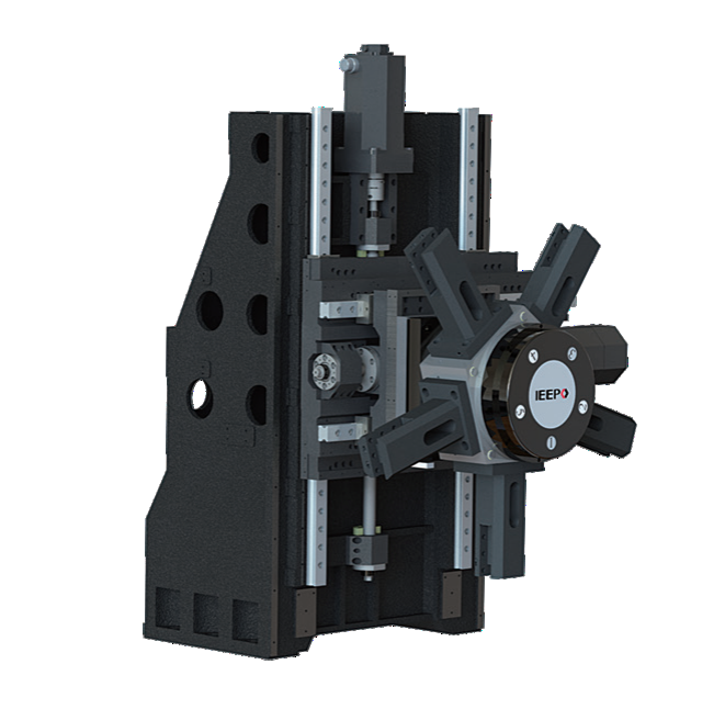대형 금속 수직 CNC 선반 V8H 최대 절삭 높이 850mm Fanuc CNC 밀링 수직 선반 3