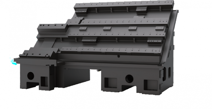 CNC 톱니 고 정밀 소 부품 처리 T5.1-100Q SMTCL 금속 슬랜트 베드 CNC 톱니 2