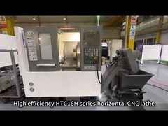 SMTCL 소부품 가공 HTC16H 금속 슬랜트 베드 CNC 라트 8 스테이션 수평 CNC 라트