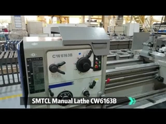 중금속 회전 톱니 CW6180B 금속 절단 기계 고 정밀 수평 수동 톱니
