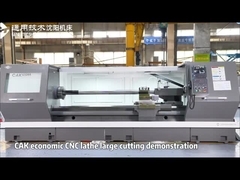 세르보 모터 CNC 턴링 턴 머신 4 스테이션 CNC 금속 턴 머신 CAK6385