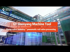 SMTCL CNC 라트 HTC40 펌프 밸브 산업 처리 45도 기울기 침대 CNC 회전 라트