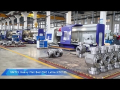 SMTCL 무거운 CNC 턴 5000mm HTC125500 수평 평면 침대 CNC 무거운 턴 머신