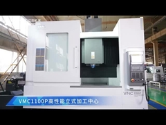 수직 가공 센터 VMC1100P 고직성 갱트리 프레임 구조 4 축 CNC 프레이싱 기계