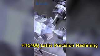 모든 컷의 정확성 | HTC40Q CNC 선반