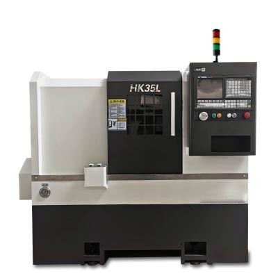 단일 스핀들 CNC 선반 기계 HK35L 칼 행 형태 전환 처리