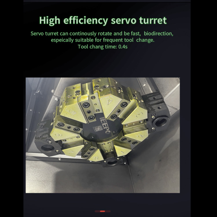 SMTCL CNC 터닝 센터 프레싱 머신 HTC40E 슬랜트 베드