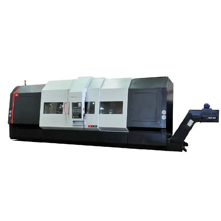 중량 경사 침대 CNC 턴 프레싱 컴보 HTC80 수평 CNC 턴 프레싱 기계