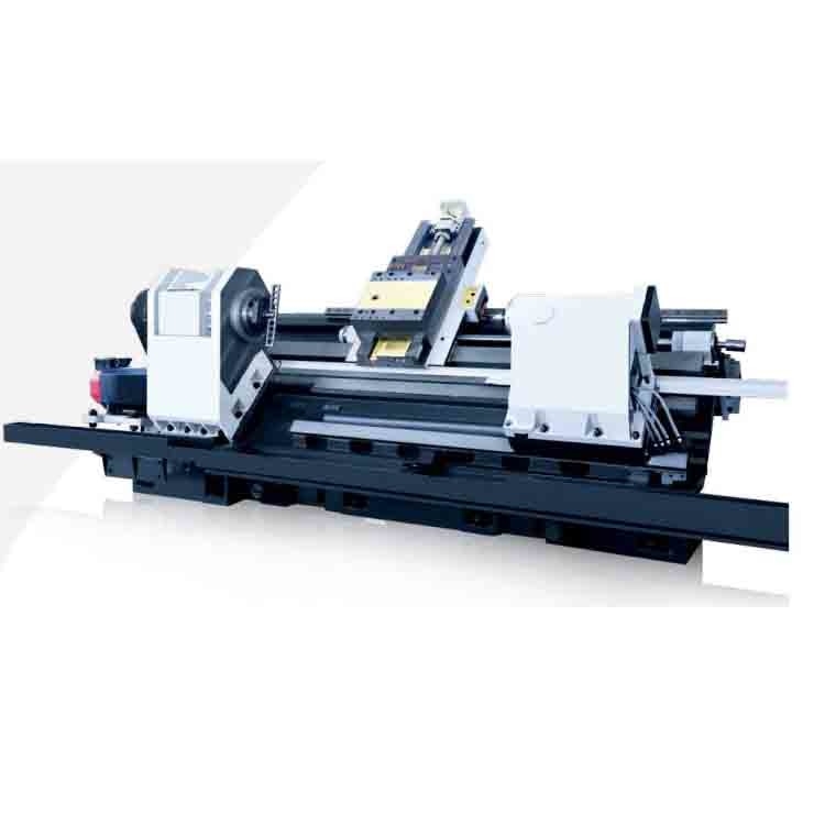 슬랜트 베드 CNC 금속 턴링 센터 HTC63n Fanuc 중량 수평 CNC 턴 머신
