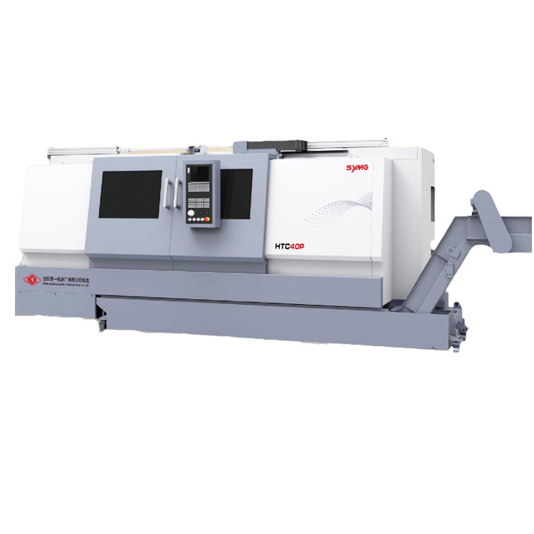 SMTCL CNC 라트 HTC40P 기울기 침대 라트 CNC 프레싱 머신