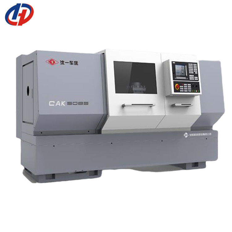 SMTCL 경제적인 CNC lathes CAK5085 평면 침대 CNC lathes 기계 500mm CNC 토노 lathes