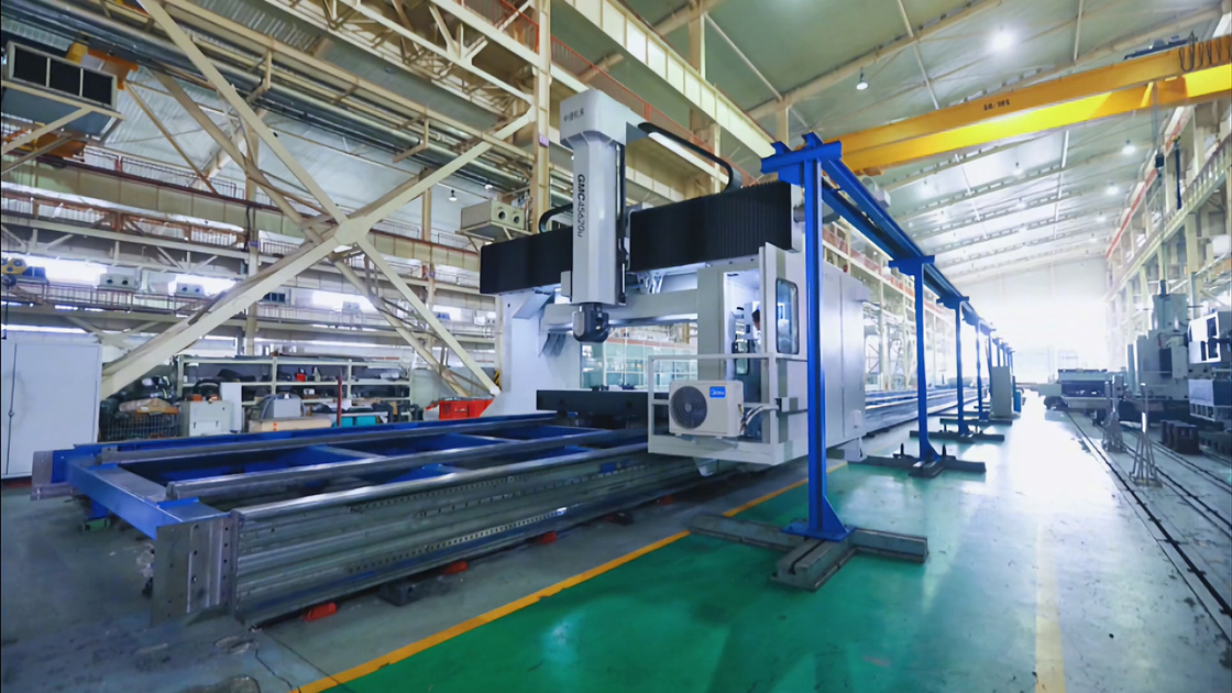 갱트리 가공 센터 GMC3080 중량 고속 갱트리 이동 CNC 기계 고정 작업 벤치