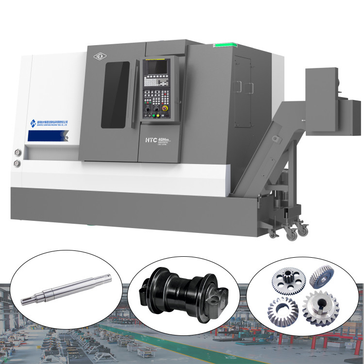 SMTCL 중량 CNC 턴 머신 Fanuc 컨트롤러 HTC40Sm/1500 턴 센터와 Y 축 및 C 축