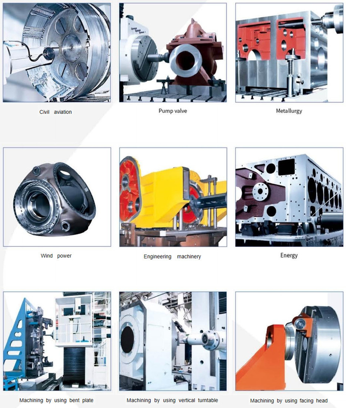 SMTCL 중량 맞춤형 PBC110 SIEMENS 시스템 CNC 바닥 타입 수평 5 축 프레싱 부러기