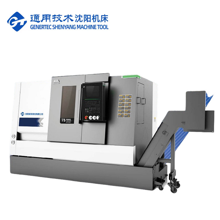 SMTCL 슬랜트 베드 CNC 톱니 라인어 가이드 T5.2-500Q BMT55 맥스. 회전 직경 360mm CNC 피더 톱니