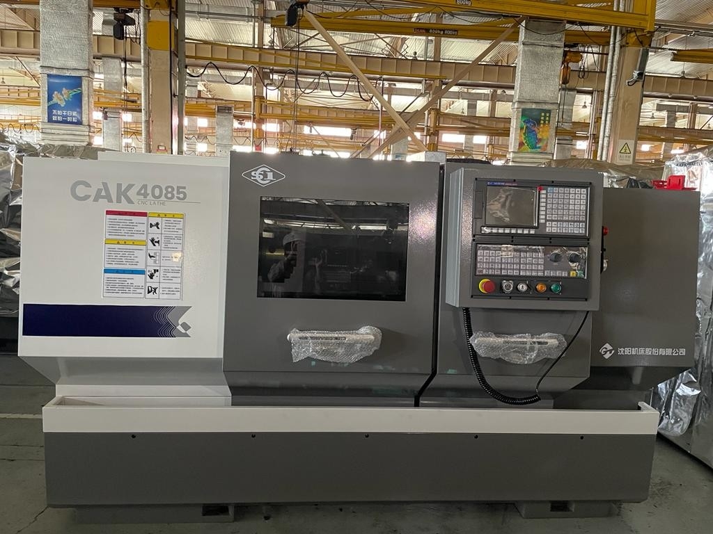 SMTCL CNC lathes CAK4085 토르노 CNC 턴 머신 금속 턴 플래트 베드 CNC 턴