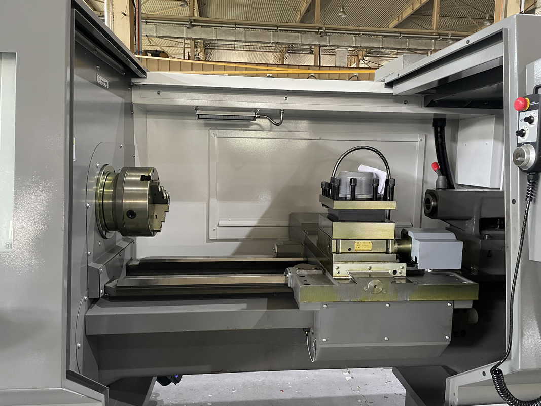 SMTCL 경제적인 CNC lathes CAK5085 평면 침대 CNC lathes 기계 500mm CNC 토노 lathes