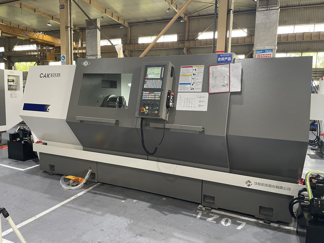 SMTCL 중량 대금속 CNC 턴 머신 CAK63135 수평 평면 CNC 턴 머신
