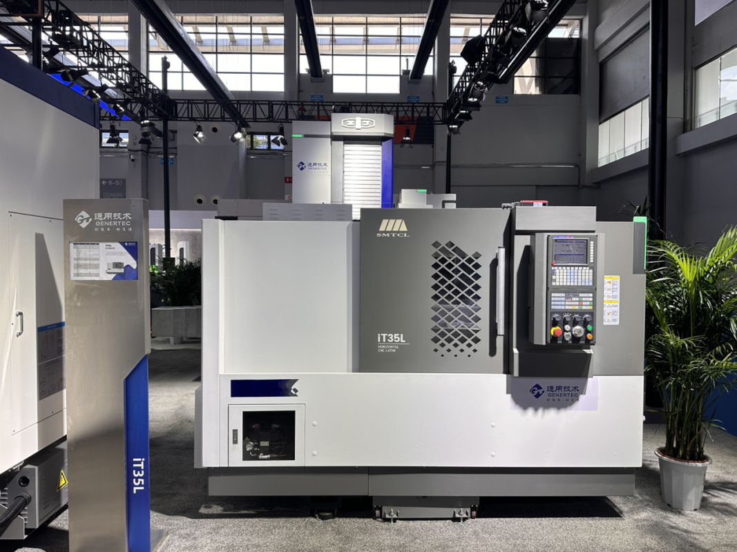 SMTCL 수평 CNC lathes 금속 lathes IT35L CNC 프레싱 머신 슬랜트 베드 CNC lathes