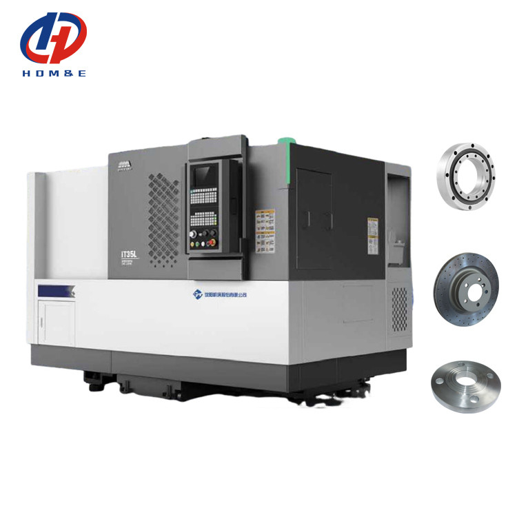 SMTCL 수평 CNC 턴 IT35L 수평 8 스테이션 서보 타워 FANUC 드라이브 금속 슬랜트 베드 CNC 턴