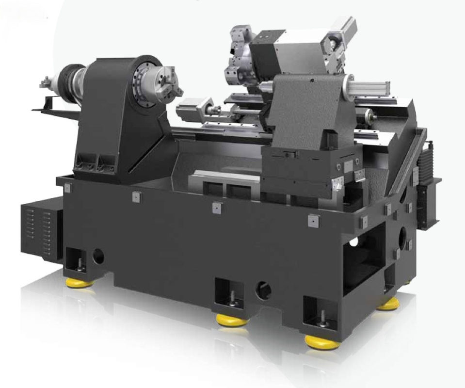 CNC 라트 HTC40E 고 정밀 CNC 수평 라트 30도 기울기 침대 CNC 회전 라트