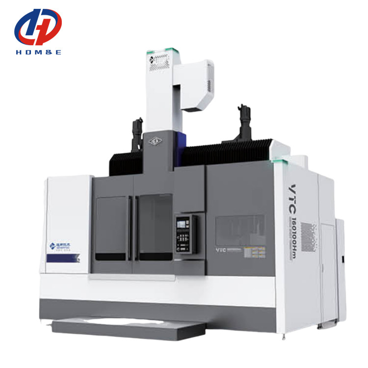 SMTCL 중량 CNC 수직 톱니 VTC125100Q/H 고직성 하드 레일 CNC 수직 턴 톱니