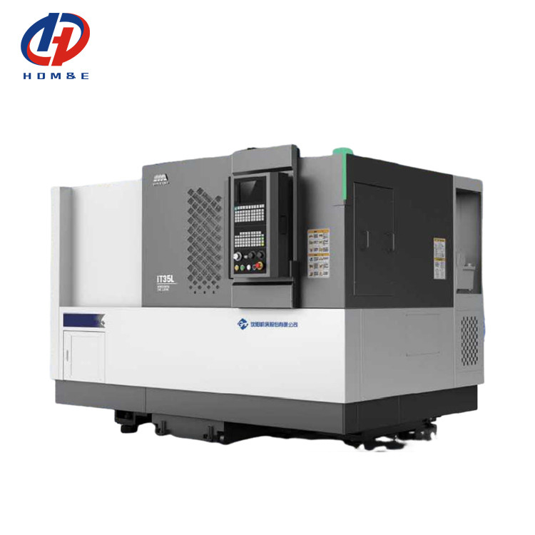 SMTCL CNC 톱니 IT35L 금속 수평 CNC 톱니 기계 맥스. 오버 베드 580mm 슬랜트 베드 금속을위한 CNC 톱니