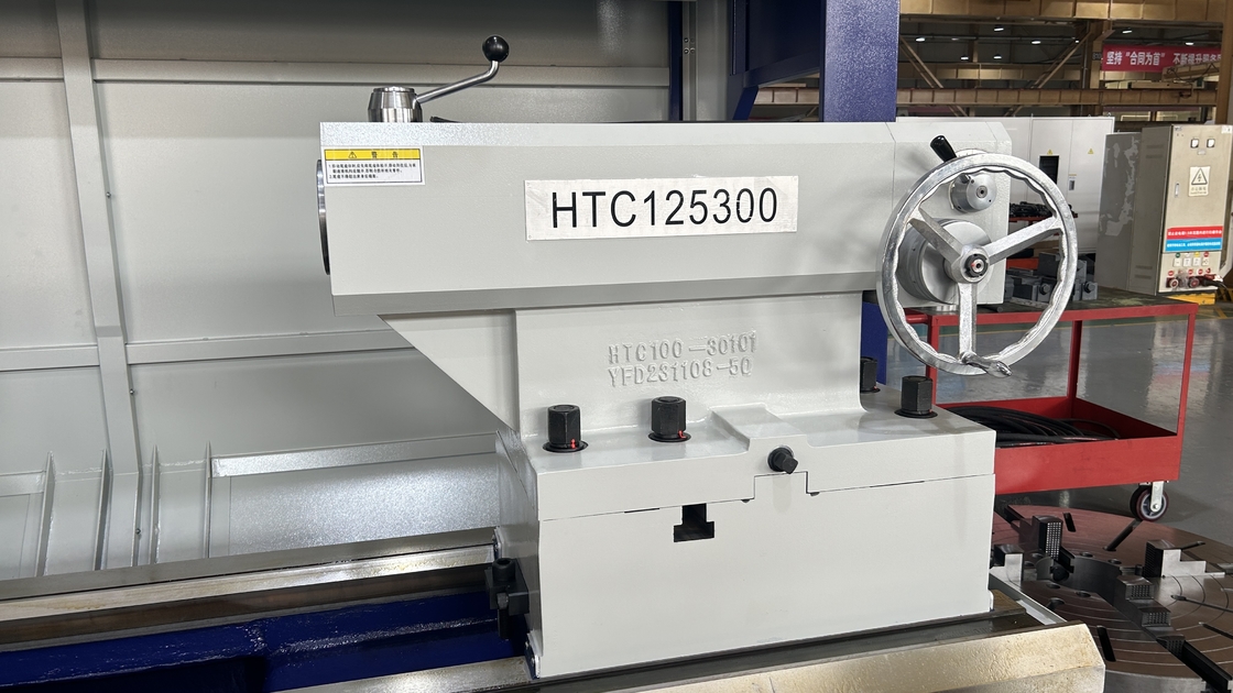 SMTCL CNC 무거운 턴 머신 HTC125300 최대 절단 길이 3000mm 수평 평면 침대 CNC 턴