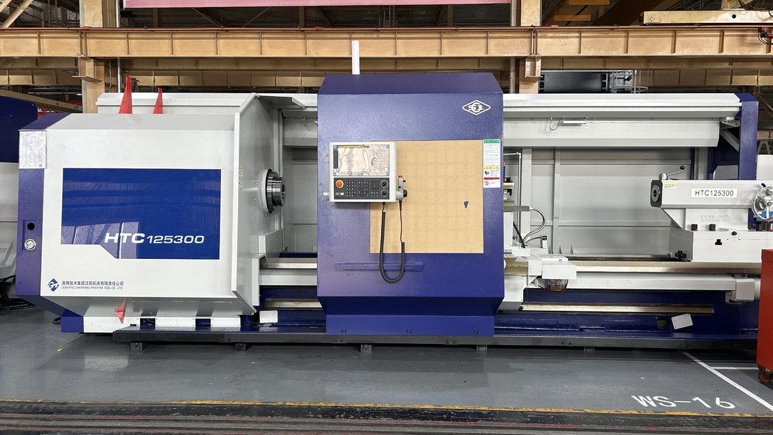 SMTCL CNC 무거운 턴 머신 HTC125300 최대 절단 길이 3000mm 수평 평면 침대 CNC 턴