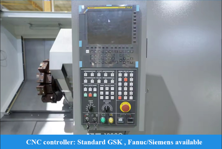 SMTCL 슬랜트 베드 CNC 톱니 라인어 가이드 T5.2-500Q BMT55 맥스. 회전 직경 360mm CNC 피더 톱니