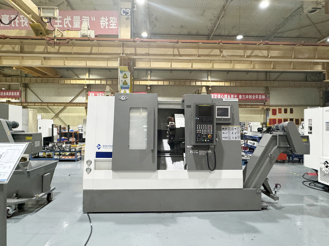 SMTCL CNC 턴링 센터 HTC40Hm Max.Cutting 길이 450mm 구동 도구 CNC 턴링 턴 머신