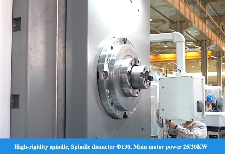 SMTCL 수평 프레싱 뚫기 기계 TK6511 CNC 프레싱 기계 SIEMENS 시스템 5 축 가공 센터