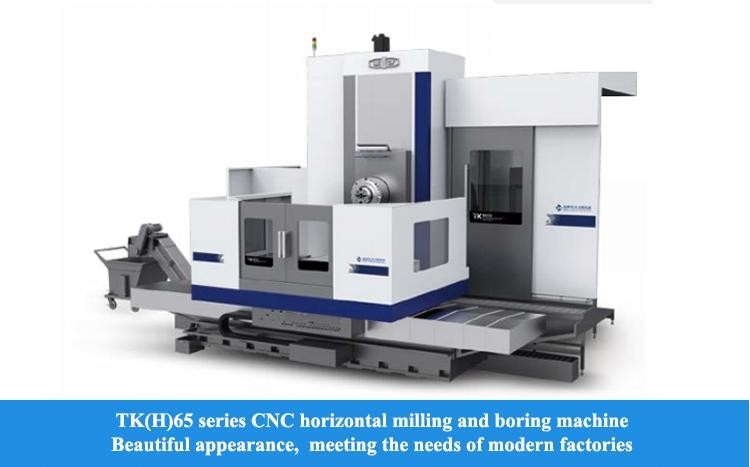 SMTCL 수평 프레싱 뚫기 기계 TK6511 CNC 프레싱 기계 SIEMENS 시스템 5 축 가공 센터