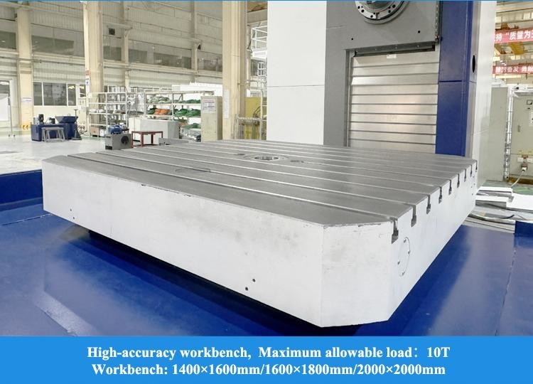 SMTCL 수평 프레싱 뚫기 기계 TK6511 CNC 프레싱 기계 SIEMENS 시스템 5 축 가공 센터