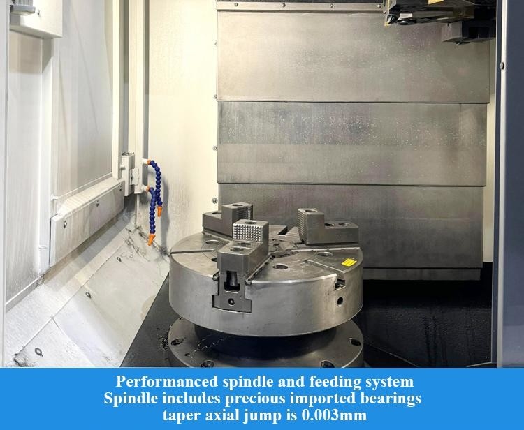SMTCL 대형 금속 수직 CNC lathes V8H 최대 절단 높이 850mm Fanuc CNC 프레싱 수직 lathes