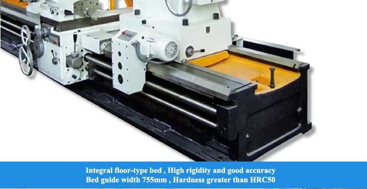 큰 수동 톱니 CW61160D 최대 스윙 지름 침대에 1640mm A2-15 스핀들 중량 톱니