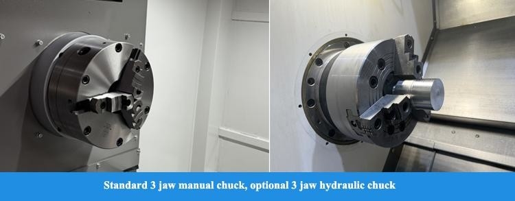 CNC 선반 CAK4085 터닝 머신 금속 선반 SMTCL 평판 CNC 선반