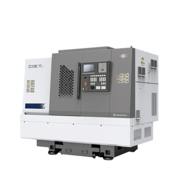CNC 라트 CHK46 갱형 도구 포스트 정밀 절단 슬랜트 베드 CNC 턴링 라트 기계