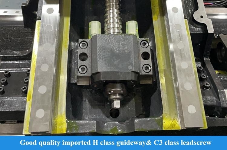 SMTCL 슬랜트 베드 CNC 턴 프레싱 머신 콤보 HTC4050S 완전 기능 수평 CNC 턴