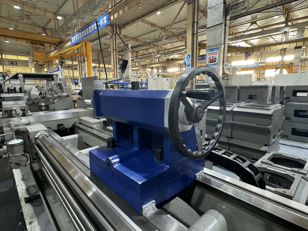 유니버설 톱니 CW6180B 고직성 600mm 침대 너비 중량 엔진 톱니 턴 머신