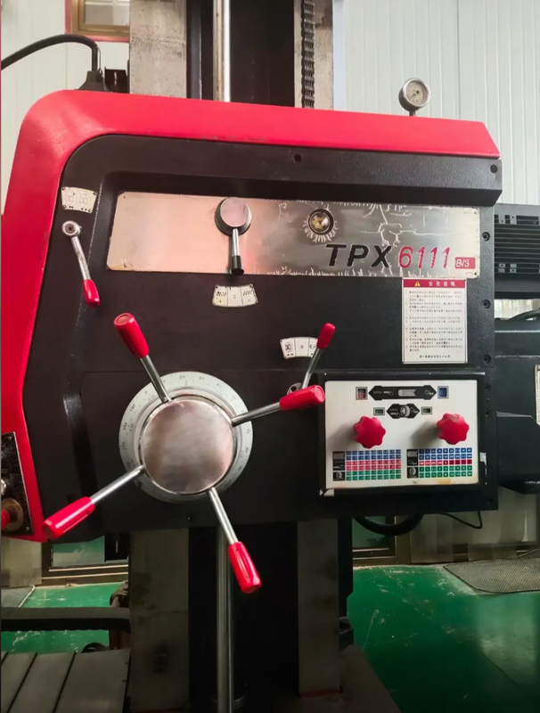 ZJ TPX6111B 디지털 판독 장치와 함께 수평 도어 및 프레싱 기계 철강 철공