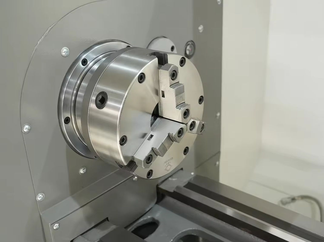 CNC 턴트 CAK63285 평면 침대 CNC 턴트 머신 4 스테이션 세르보 모터와 함께 탑