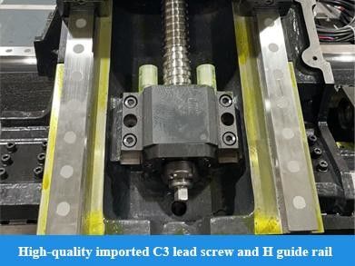 고직성 하드 레일 CNC 턴링 센터 HTC40Sm A2-8 스핀들 중량 절단 CNC 턴링 센터