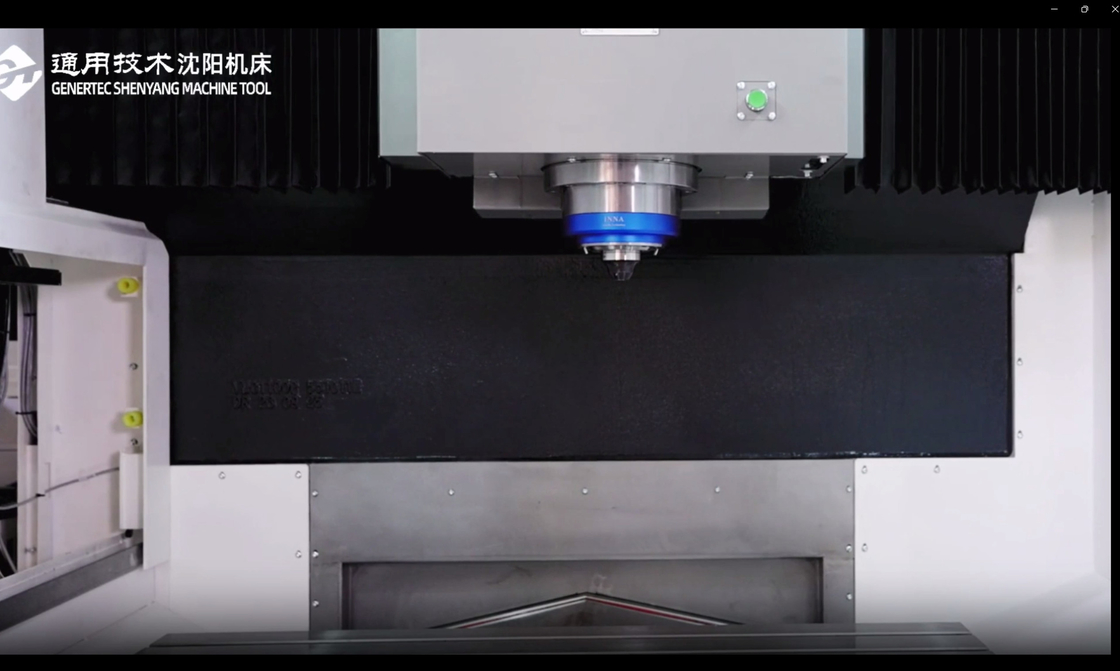 수직 가공 센터 VMC1100P 고직성 갱트리 프레임 구조 4 축 CNC 프레이싱 기계